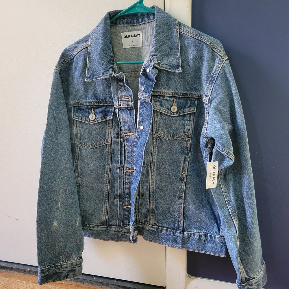 Old Navy Classic Blue Jean Jacket